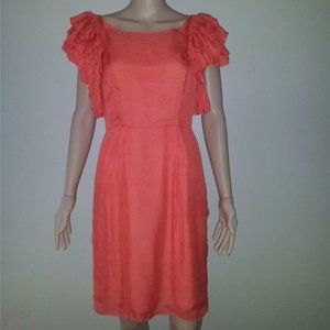 MILLY OF NEW YORK 100% SILK COCKTAIL DRESS SIZE 6